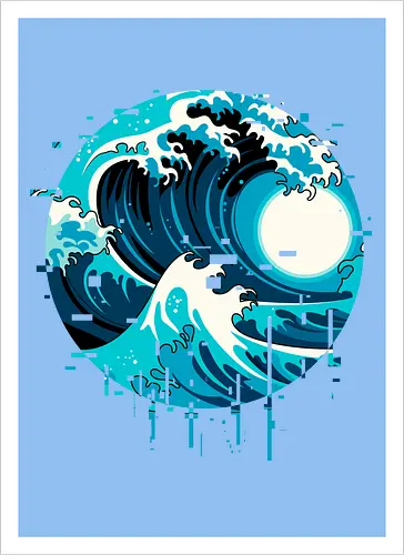 broken wave 