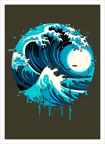 broken wave 