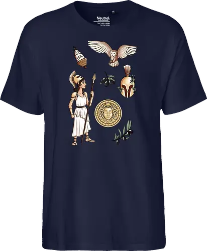 Göttin Athene - Fairtrade T-Shirt