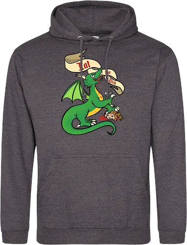Eat the Rich 2 - Dragon, Drache, Eat the Rich - Standard Hoodie