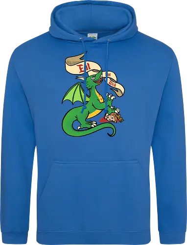 Eat the Rich 2 - Dragon, Drache, Eat the Rich - Standard Hoodie