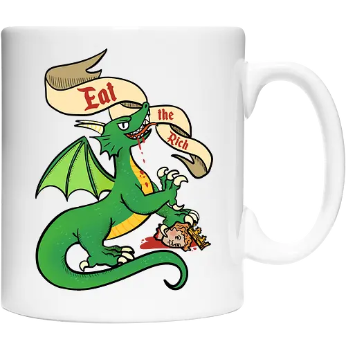 Eat the Rich 2 - Dragon, Drache, Eat the Rich - Cup