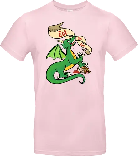 Eat the Rich 2 - Dragon, Drache, Eat the Rich - Standard T-Shirt