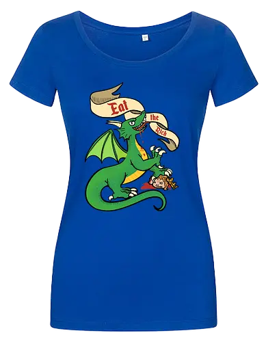 Eat the Rich 2 - Dragon, Drache, Eat the Rich - Women T-Shirt