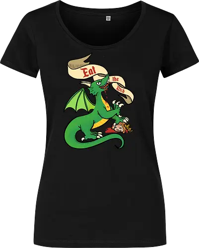 Eat the Rich 2 - Dragon, Drache, Eat the Rich - Women T-Shirt