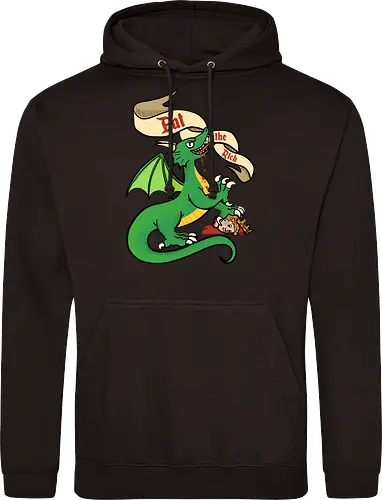 Eat the Rich 2 - Dragon, Drache, Eat the Rich - Standard Hoodie
