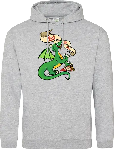 Eat the Rich 2 - Dragon, Drache, Eat the Rich - Standard Hoodie