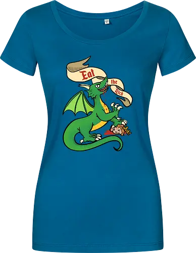 Eat the Rich 2 - Dragon, Drache, Eat the Rich - Women T-Shirt