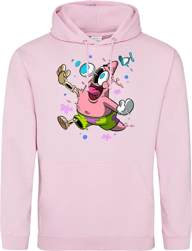 Verrückte rosa Sternenkreatur