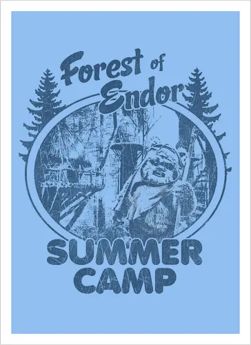 Retro-Wald-Sommercamp Bärenkrieger - Geek-Retro-Design, Nerd-Kultur-Shirt, Galaxie-Krieger-T-Shirt, Vintage-Popkultur, Retro-Sommercamp-Shirt, Waldkrieger-T-Shirt, Vintage-Camp-Abzeichen, Bären-Shirt, Sci-Fi-Wald-Shirt, Galaxie-Camp-Design, Retro-Abzeichen-T-Shirt, Pelzkrieger-Print, Weltraumwald-Shirt, Vintage-Sci-Fi-T-Shirt, Camp-Emblem-Shirt - Artprint