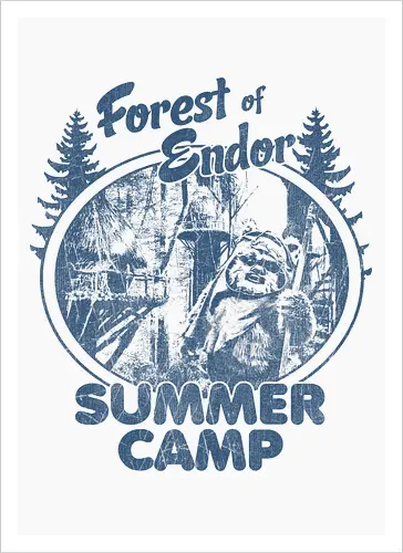 Retro-Wald-Sommercamp Bärenkrieger - Geek-Retro-Design, Nerd-Kultur-Shirt, Galaxie-Krieger-T-Shirt, Vintage-Popkultur, Retro-Sommercamp-Shirt, Waldkrieger-T-Shirt, Vintage-Camp-Abzeichen, Bären-Shirt, Sci-Fi-Wald-Shirt, Galaxie-Camp-Design, Retro-Abzeichen-T-Shirt, Pelzkrieger-Print, Weltraumwald-Shirt, Vintage-Sci-Fi-T-Shirt, Camp-Emblem-Shirt - Artprint