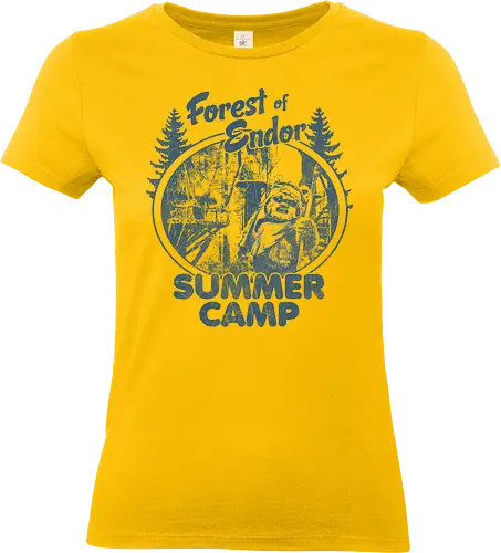 Retro-Wald-Sommercamp Bärenkrieger - Geek-Retro-Design, Nerd-Kultur-Shirt, Galaxie-Krieger-T-Shirt, Vintage-Popkultur, Retro-Sommercamp-Shirt, Waldkrieger-T-Shirt, Vintage-Camp-Abzeichen, Bären-Shirt, Sci-Fi-Wald-Shirt, Galaxie-Camp-Design, Retro-Abzeichen-T-Shirt, Pelzkrieger-Print, Weltraumwald-Shirt, Vintage-Sci-Fi-T-Shirt, Camp-Emblem-Shirt - Standard T-Shirt (Women)