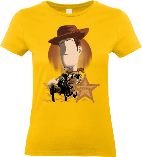 Round Up Gang Sheriff - Woody, Cowboy - Standard T-Shirt (Women)