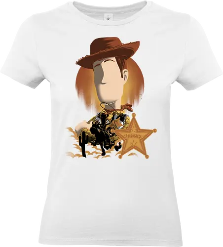 Round Up Gang Sheriff - Woody, Cowboy - Standard T-Shirt (Women)