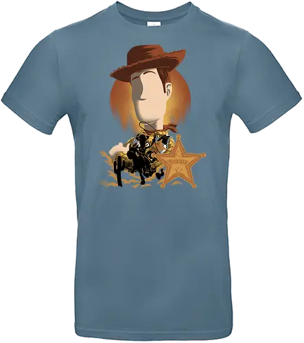 Round Up Gang Sheriff - Woody, Cowboy - Standard T-Shirt