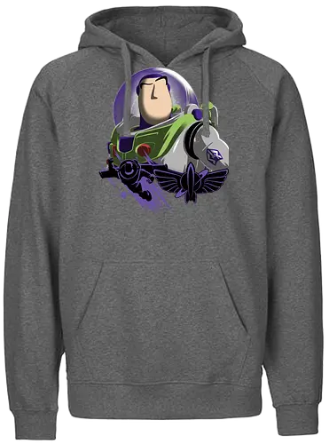 Star Comman Captain - Buzz, Lightyear, Space Ranger - Fairtrade Hoodie