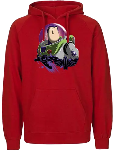 Star Comman Captain - Buzz, Lightyear, Space Ranger - Fairtrade Hoodie