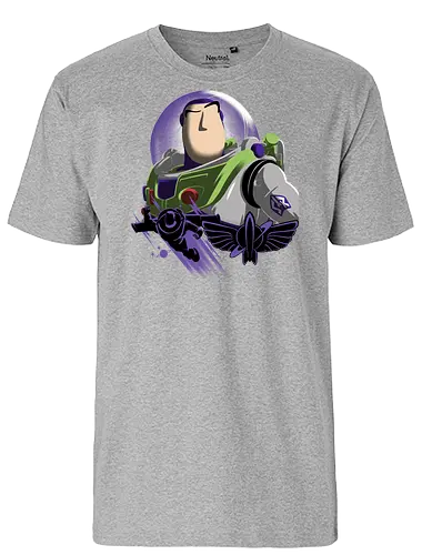 Star Comman Captain - Buzz, Lightyear, Space Ranger - Fairtrade T-Shirt