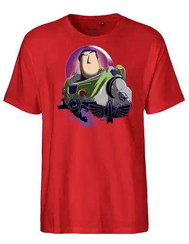 Star Comman Captain - Buzz, Lightyear, Space Ranger - Fairtrade T-Shirt