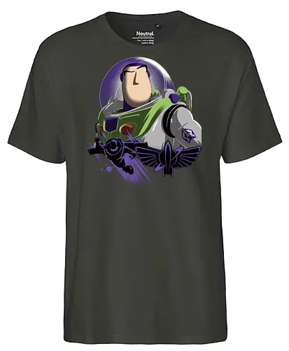 Star Comman Captain - Buzz, Lightyear, Space Ranger - Fairtrade T-Shirt