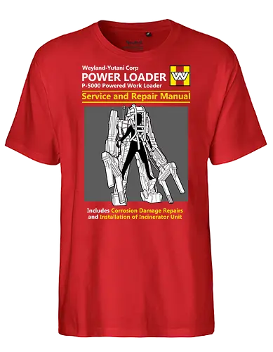 P-5000 Industrie-Exosuit Technisches Servicehandbuch - Industrie Exosuit Handbuch, Retro Sci-Fi Kunst, mechanisches Roboter-Shirt, Vintage Tech Handbuch, Sci-Fi Geek Design, Nerd Kultur Bekleidung, futuristischer Roboterdruck, retro Servicehandbuch Kunst, Geek Premium Shirt, mechanisches Exoskelett, Sci-Fi klassisches Design, Nerd Humor Shirt, Popkultur Bekleidung, retro futuristische Kunst, exklusiver Geek Druck - Fairtrade T-Shirt