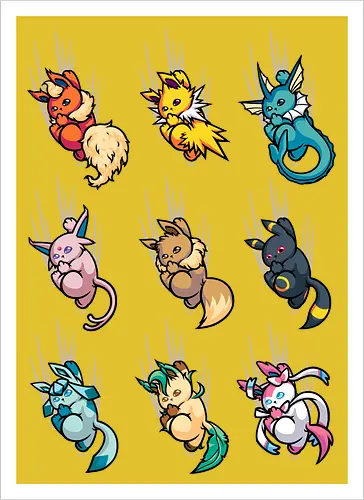 Eeveelution Hanging