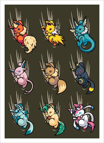 Eeveelution Hanging