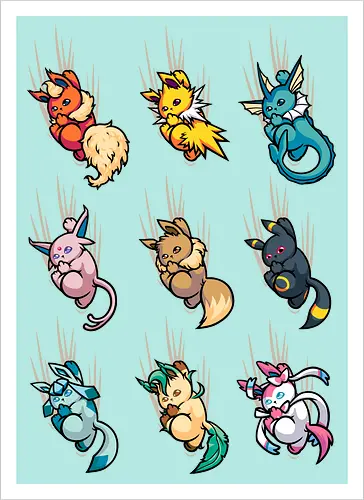 Eeveelution Hanging