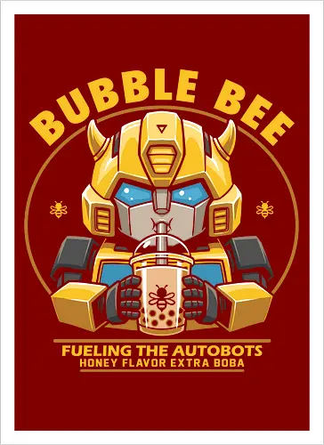 Bubble Bee Boba Tea – Lustige, niedliche Roboter-Parodie
