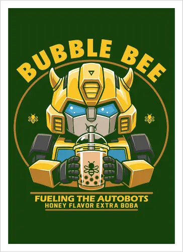 Bubble Bee Boba Tea – Lustige, niedliche Roboter-Parodie