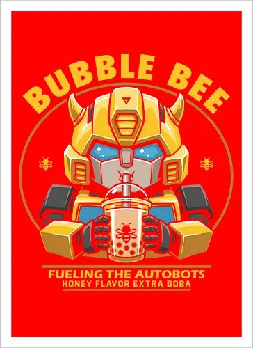 Bubble Bee Boba Tea – Lustige, niedliche Roboter-Parodie