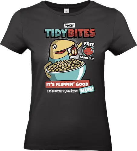Lustiges Magisches Feenfantasie-Müslikarton-Parodie-Kunst - magische Müsli-Parodie Kunst, lustige Fantasie Fee, Geek RPG Humor Kunst, Retro Fantasie Druck, Spaß RPG Design, Fantasie Humor Shirt, Vintage Fee Kunst Retro, exklusiver Geek Druck, Fantasie Parodie Design, Premium RPG Shirt, Nerd Fantasie Humor Kunst, bunter Fee Druck, Vintage Müsli Design, Geek Fantasie Shirt, Retro Parodie Kunst - Standard T-Shirt (Women)