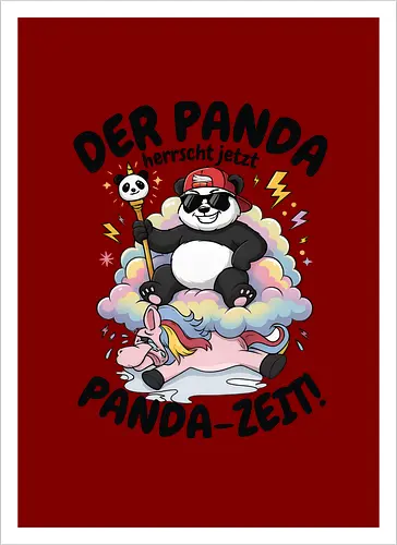 Der Panda herrscht jetzt – Lustiges Panda Meme