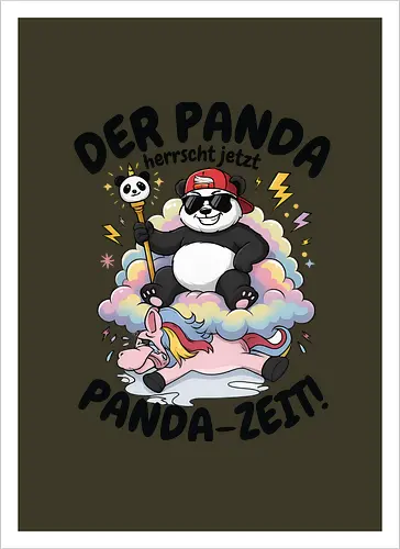 Der Panda herrscht jetzt – Lustiges Panda Meme