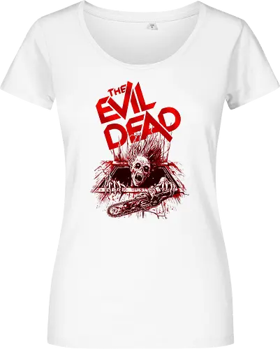 Untoter aus der Tiefe – Horror Zombie - evil dead, horror, zombie, undead, monster, halloween, horrorfilm, grusel, scary, cult movie, retro horror, horror fan, splatter, scream, creepy, dark art, geek, nerd, fright, terror - Women T-Shirt