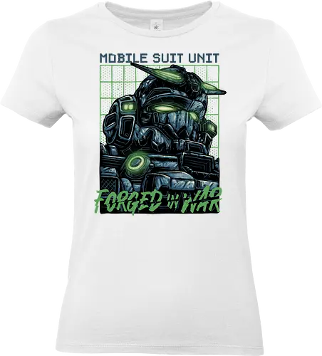 Forged In War - Anime, Japanese, fictional, sci-fi, giants, robots, mecha, animation, animated - Standard T-Shirt (Women)
