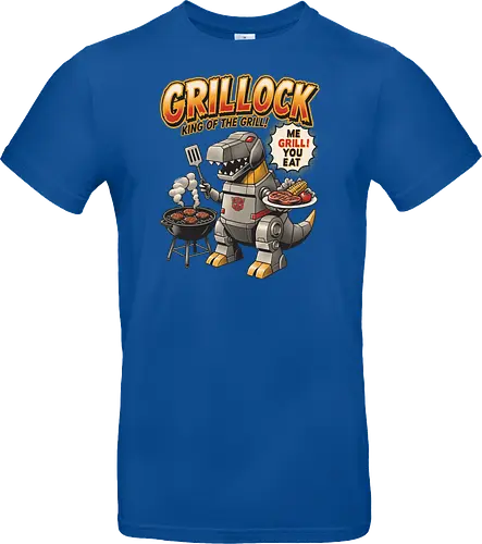 Grillock Me Grill You Eat – Lustiges Retro-Roboter-Dinosaurier-Barbecue