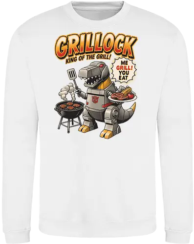 Grillock Me Grill You Eat – Lustiges Retro-Roboter-Dinosaurier-Barbecue