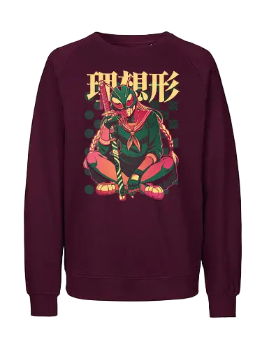 Kamengirl - anime, animation, game, videogame, manga - Fairtrade Sweatshirt