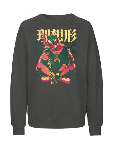 Kamengirl - anime, animation, game, videogame, manga - Fairtrade Sweatshirt