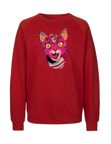Meow! - anime, animation, game, videogame, yokai, jrpg, rpg - Fairtrade Sweatshirt