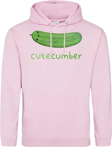 Animierte Grüne Gurke Kleine Augen Schüchtern Wortspiel