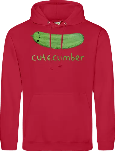 Animierte Grüne Gurke Kleine Augen Schüchtern Wortspiel