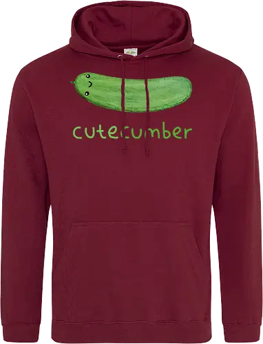 Animierte Grüne Gurke Kleine Augen Schüchtern Wortspiel