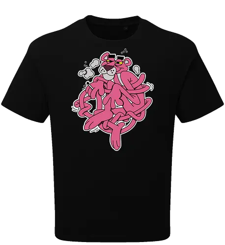 Verschlungener Rosa Panther - Chill Retro Underground Cartoon