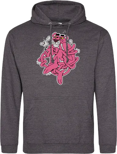 Verschlungener Rosa Panther - Chill Retro Underground Cartoon