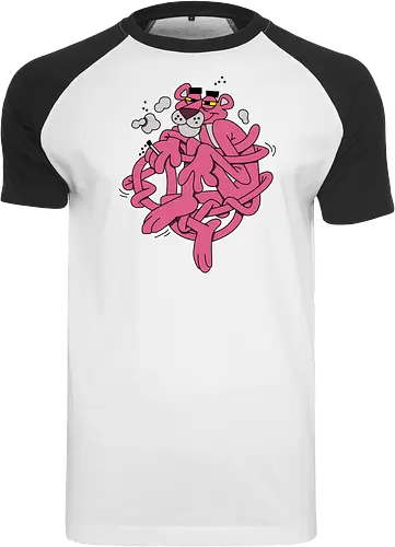 Verschlungener Rosa Panther - Chill Retro Underground Cartoon