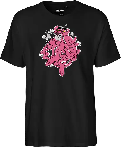 Verschlungener Rosa Panther - Chill Retro Underground Cartoon