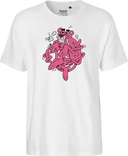 Verschlungener Rosa Panther - Chill Retro Underground Cartoon