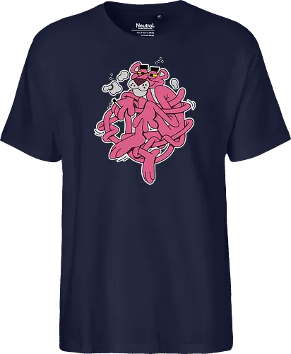 Verschlungener Rosa Panther - Chill Retro Underground Cartoon